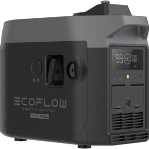EF ECOFLOW 1800W Dual Fuel Smart Generator with Both LPG and Gas Powered