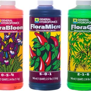 Hydroponics FloraSeries Hydroponic Nutrient Fertilizer