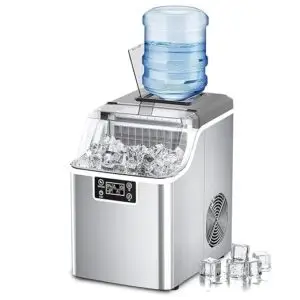 Kndko Ice Makers Countertop, 45Lbs