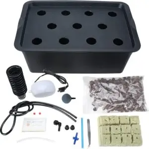 HighFree Hydroponics Growing System for Plants Herb Garden Starter Set