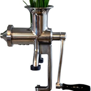 Handy Pantry HJ Hurricane Stainless Steel Manual Wheatgrass Juicer